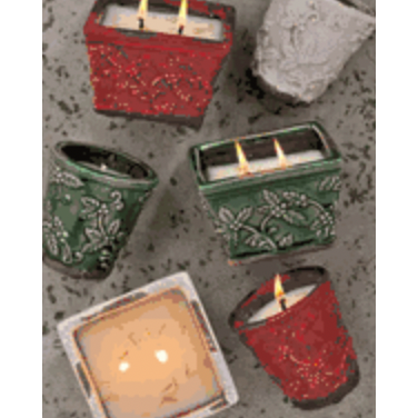 Swan Creek Candle Co ~ Holiday Small Square Soybean Wax Candle