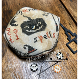 Dulaney Woods ~ Spooky Biscornu Pattern