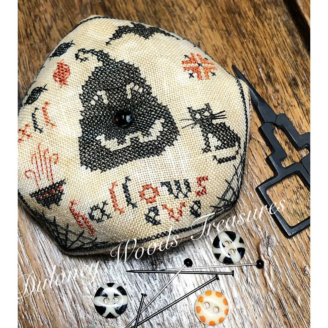 Dulaney Woods ~ Spooky Biscornu Pattern