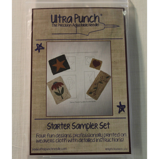 Ultra Punch ~ Starter Sampler Set Punch Needle Pattern