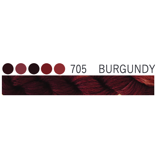 705 ~ Burgundy