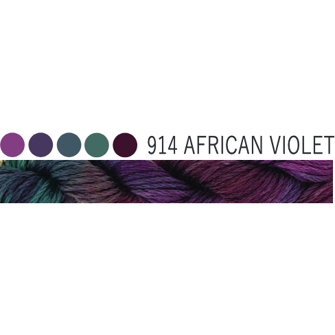 914 ~ African Violet