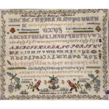 Reflets de Soie ~ Marie Thibon 1878 Sampler Pattern
