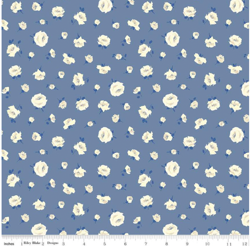 Liberty Fabric ~ Flower Show Coastal Walk Mary Rose A 01666468A