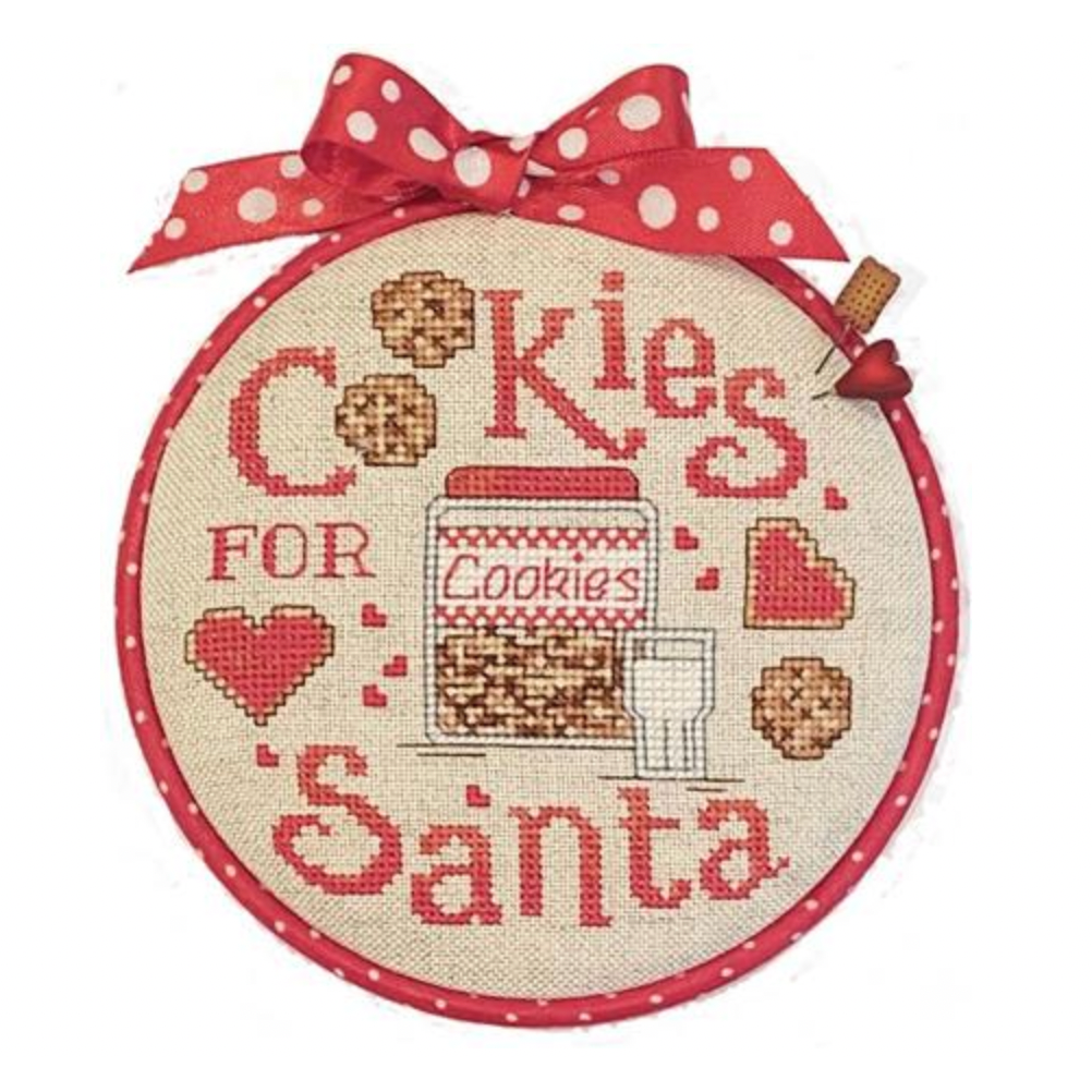 Sue Hillis ~ Hoop De Doo Santa's Cookies Pattern