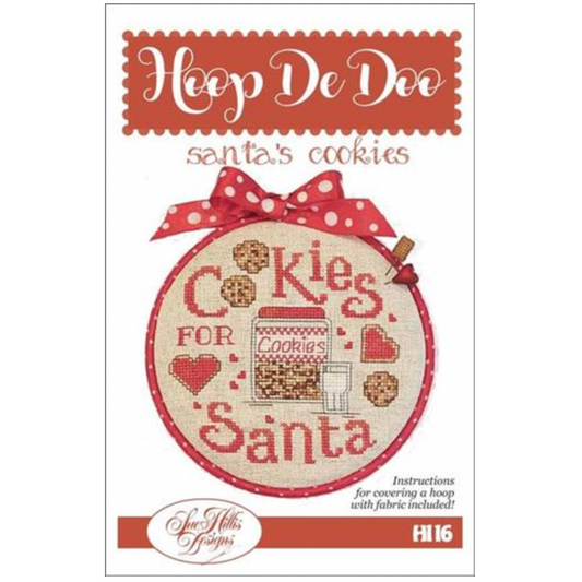 Sue Hillis ~ Hoop De Doo Santa's Cookies Pattern
