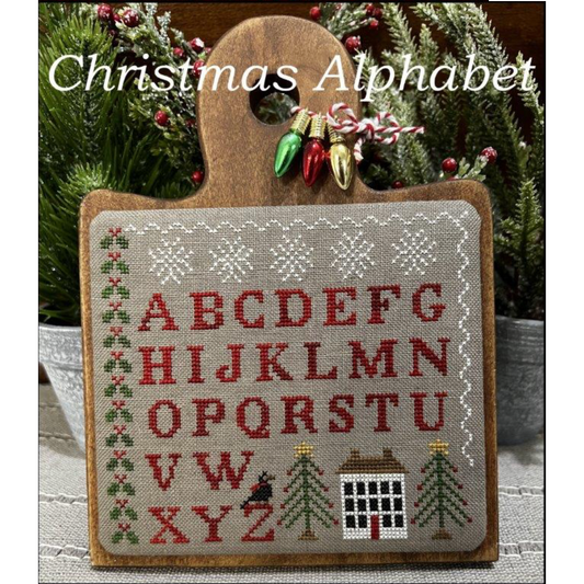 The Scarlett House ~ Christmas Alphabet Pattern