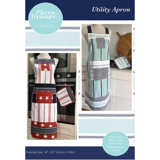 Pieces to Treasure ~ Utility Apron Sewing Pattern