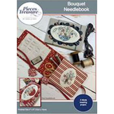 Pieces to Treasure ~ Bouquet Needlebook Sewing Pattern