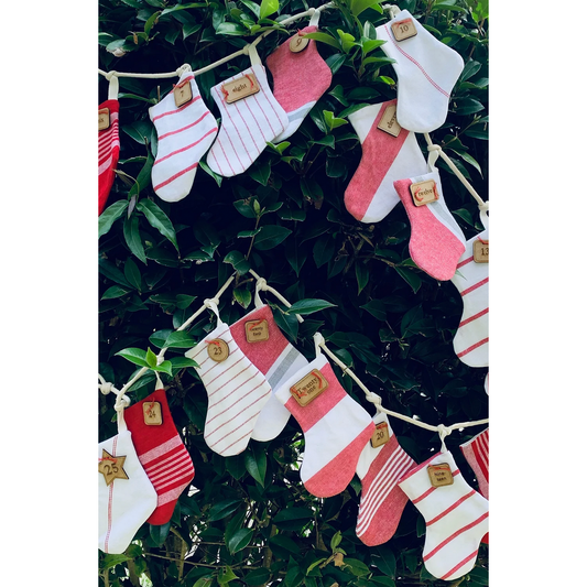 Pieces to Treasure ~ Mini Christmas Stockings Sewing Pattern