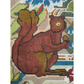 The Scarlet Letter ~ Elizabeth's Squirrel Reproduction Sampler Pattern