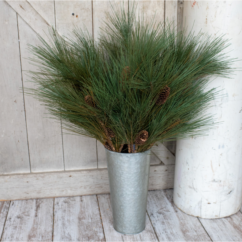 HHWW ~ 29" River Pine Spray w/Cones