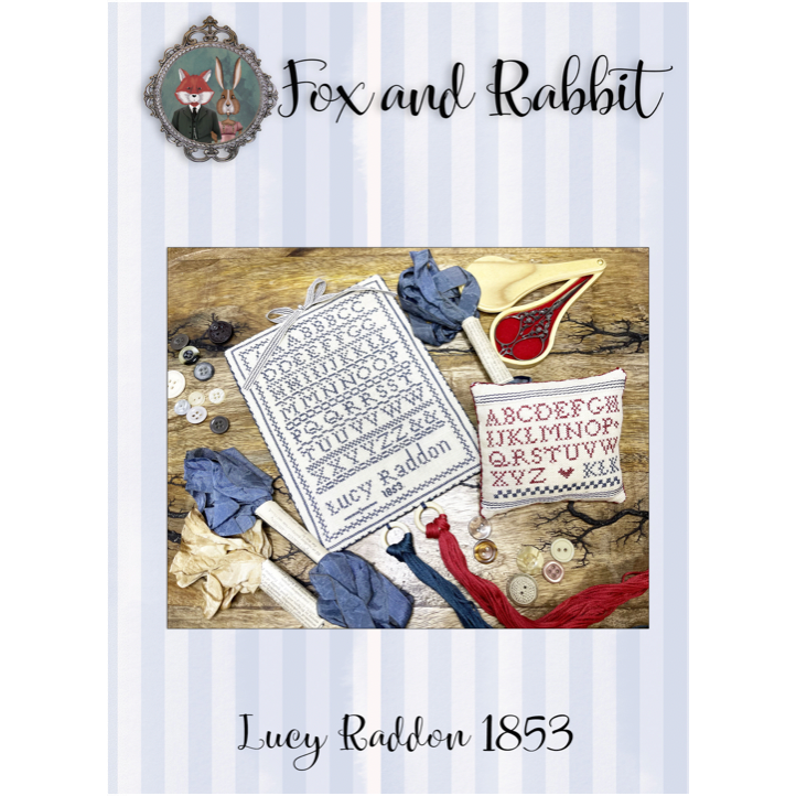 Fox & Rabbit ~ Lucy Raddon 1853 Sampler Pattern