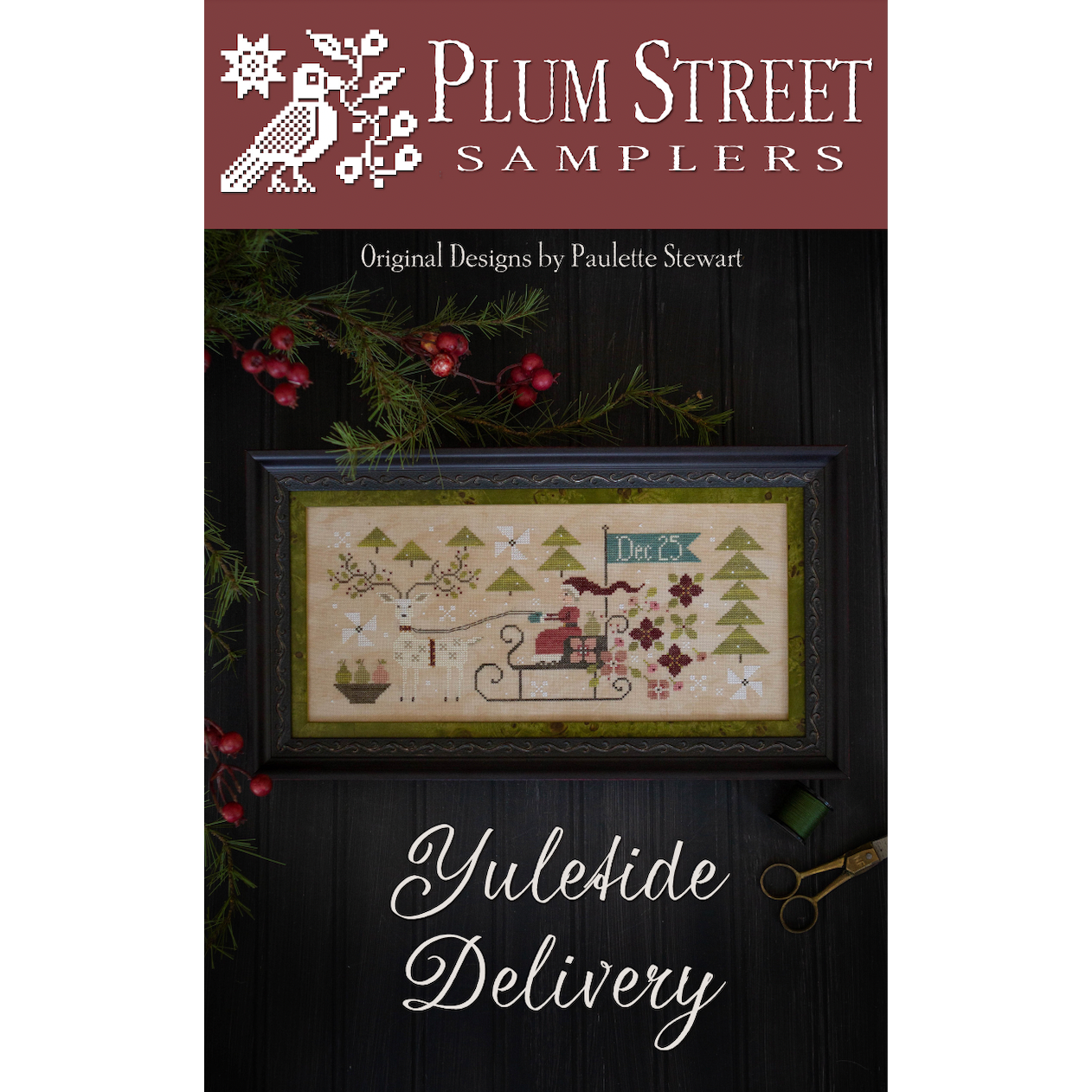 Plum Street Samplers ~ Yuletide Delivery Pattern