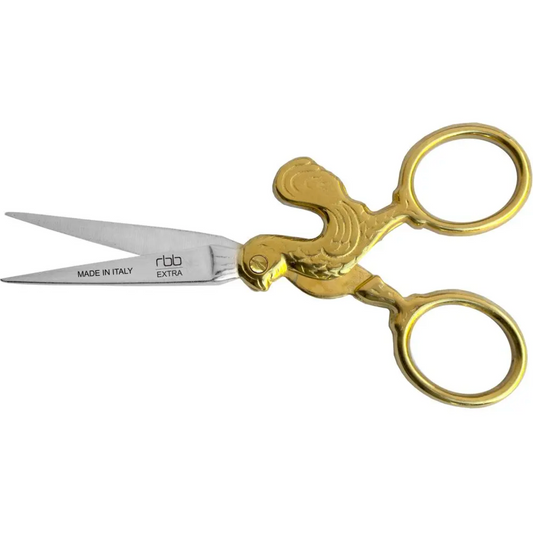 RBB by Gimap ~ Gold Embroidery Scissors ~ Rooster