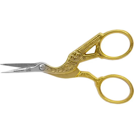 RBB by Gimap ~ Gold Embroidery Scissors ~ Stork
