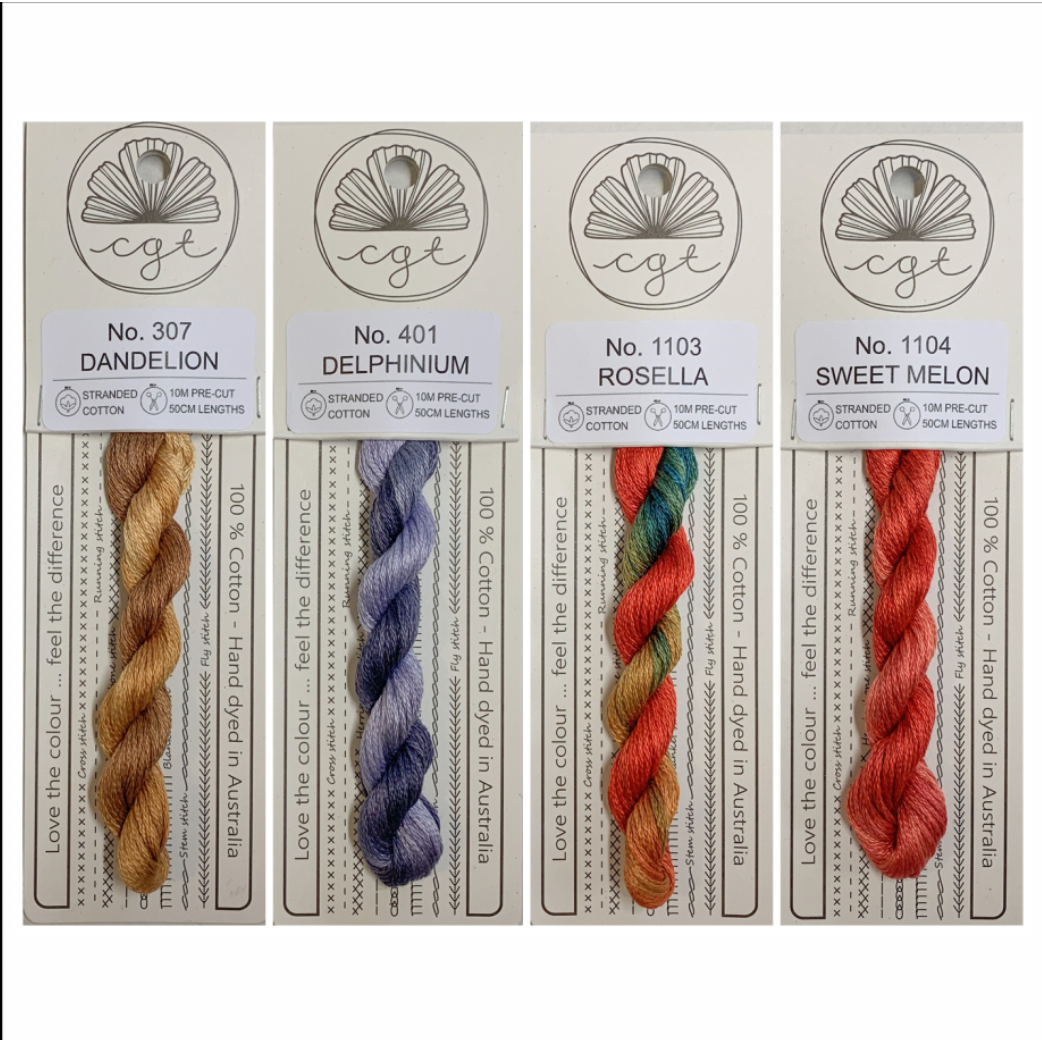 Cottage Garden Threads ~ Around The World Cushion Thread Pack