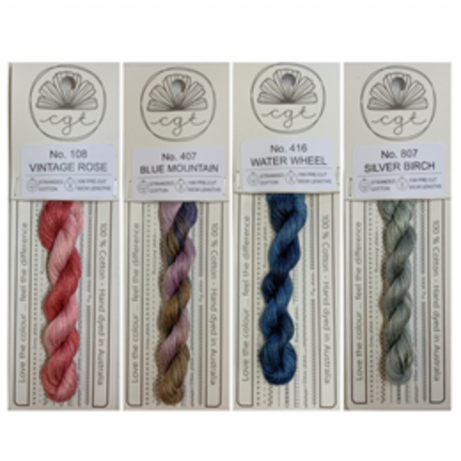 Cottage Garden Threads ~ Clamshell Notebook Thread Pack