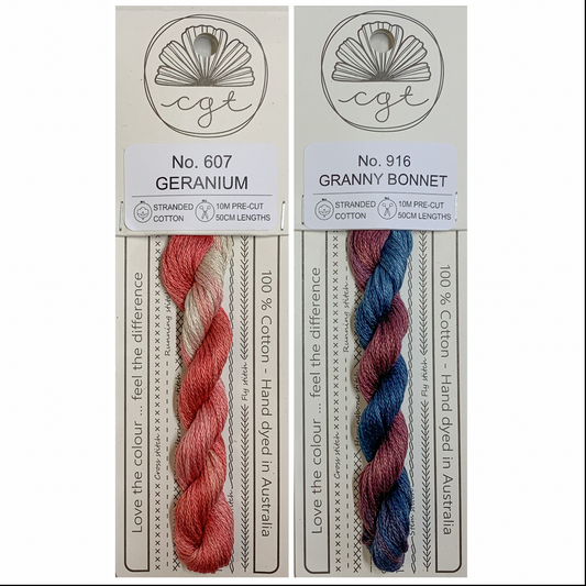 Cottage Garden Threads ~ Little Liberty Zippered Pouch Thread Pack