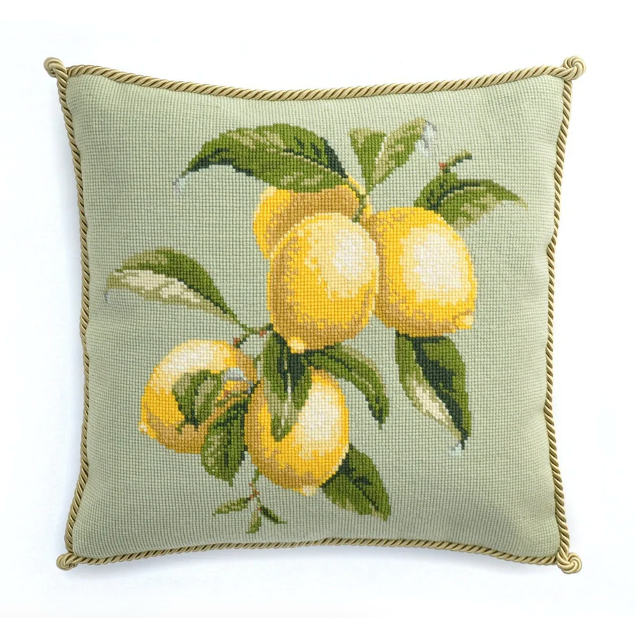 Elizabeth Bradley ~ Lemons Needlepoint Tapestry Kit