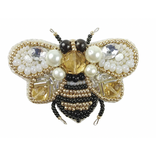 Beadwork Brooch Kit | Bee BP-221C