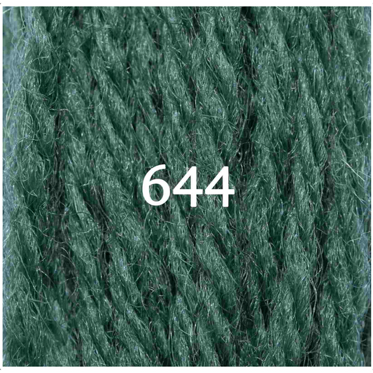 Crewel Weight Yarn ~ Peacock Blue 644