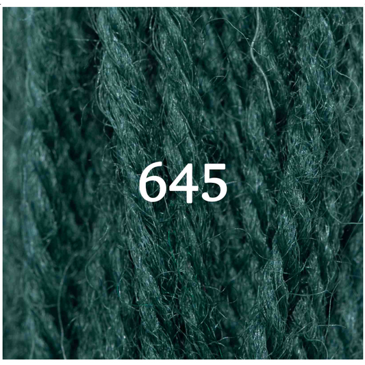 Crewel Weight Yarn ~ Peacock Blue 645