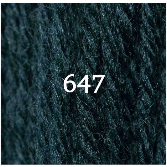 Crewel Weight Yarn ~ Peacock Blue 647
