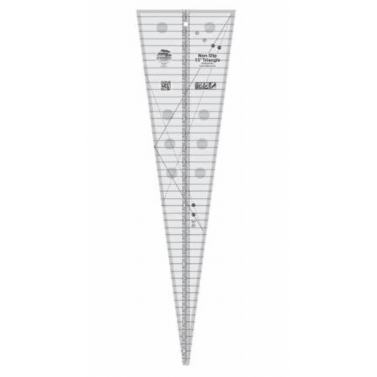 Creative Grids Non-Slip 15 ° Triangle Ruler