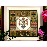 The Sampler Company ~ Floral Sampler Pattern