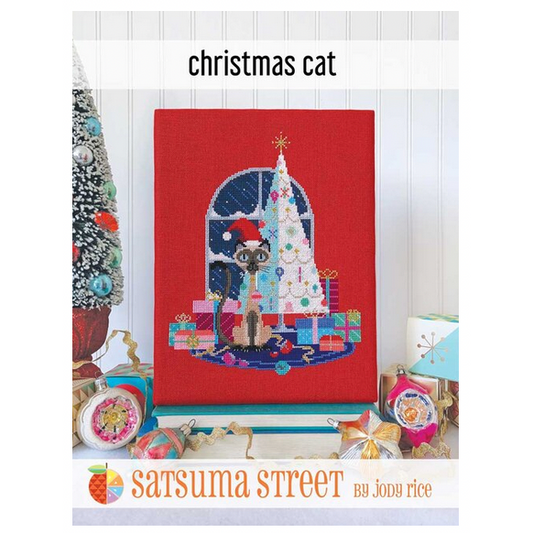Satsuma Street | Christmas Cat Pattern