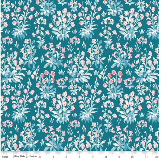 Liberty Fabric ~ London Parks Collection Battersea Botanical A 01666859A