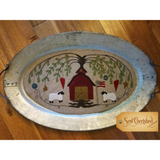 Sew Cherished ~ Wool Barn Wool Applique Pattern