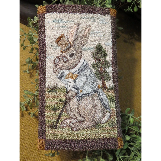 MyCountry Keepers ~ The Gentleman Rabbit Punch Needle Pattern