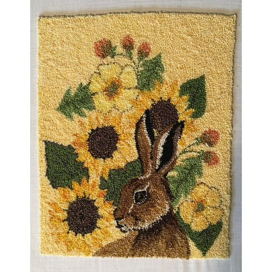 Two Old Crows ~ Flowers for Pheone Punch Needle Pattern