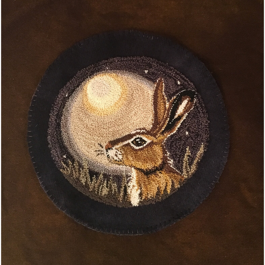 Two Old Crows ~ I Love You to the Moon and Back Punch Needle Pattern