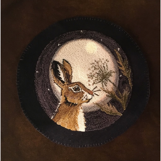 Two Old Crows ~ I Love You More Punch Needle Pattern