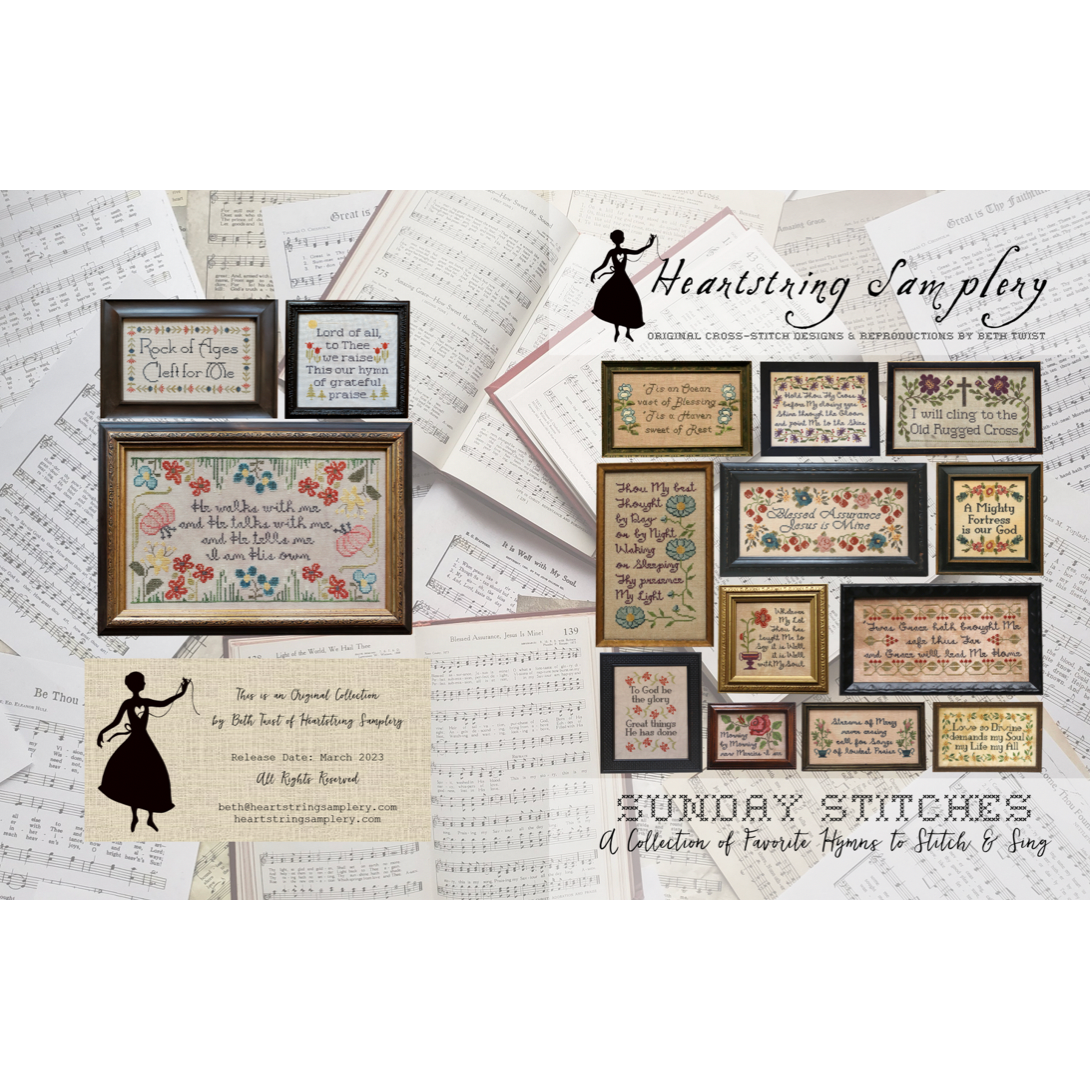 Heartstring Samplery ~ Sunday Stitches Market 2023