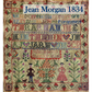 NeedleWorkPress ~ Jean Morgan 1834 Sampler Market 2023