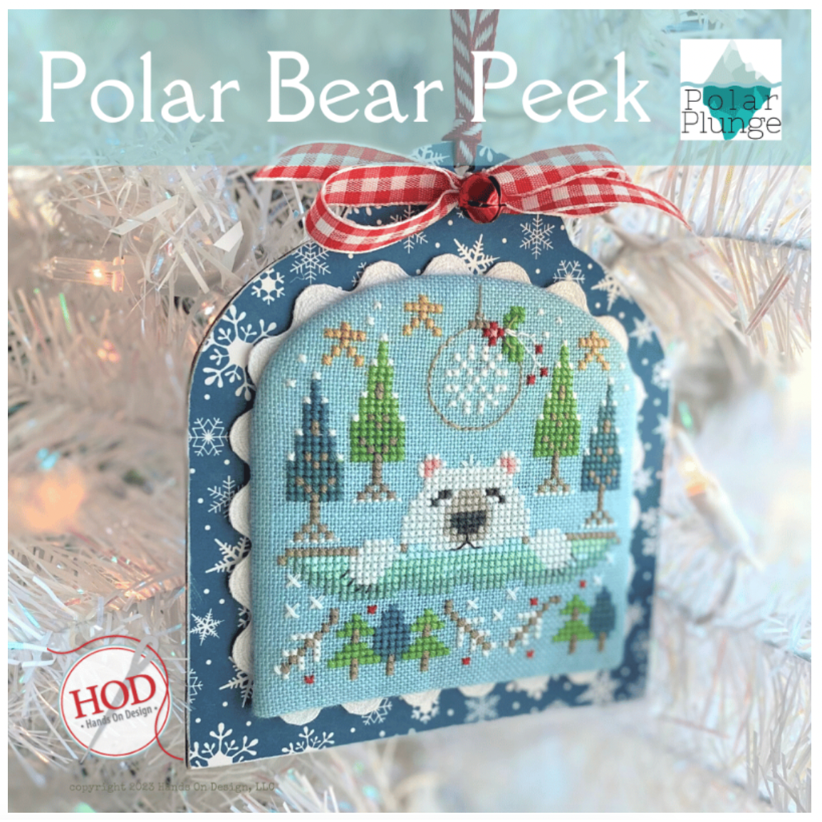 Hands On Design ~ Polar Plunge - Polar Bear Peek