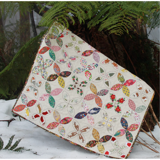 Veronique's Quilt Designs ~ Jardin de Poche 'Tis the Season