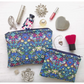 Liberty Fabric ~ Liberty Tana Lawn Mixed Colors Make-Up & Coin Purse Kit