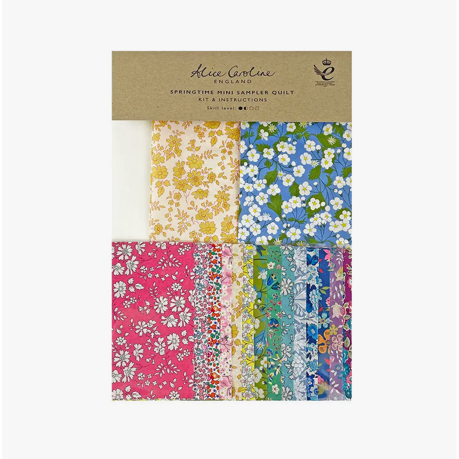 Liberty Fabric ~ Liberty Tana Lawn Springtime Mini Sampler Quilt Kit