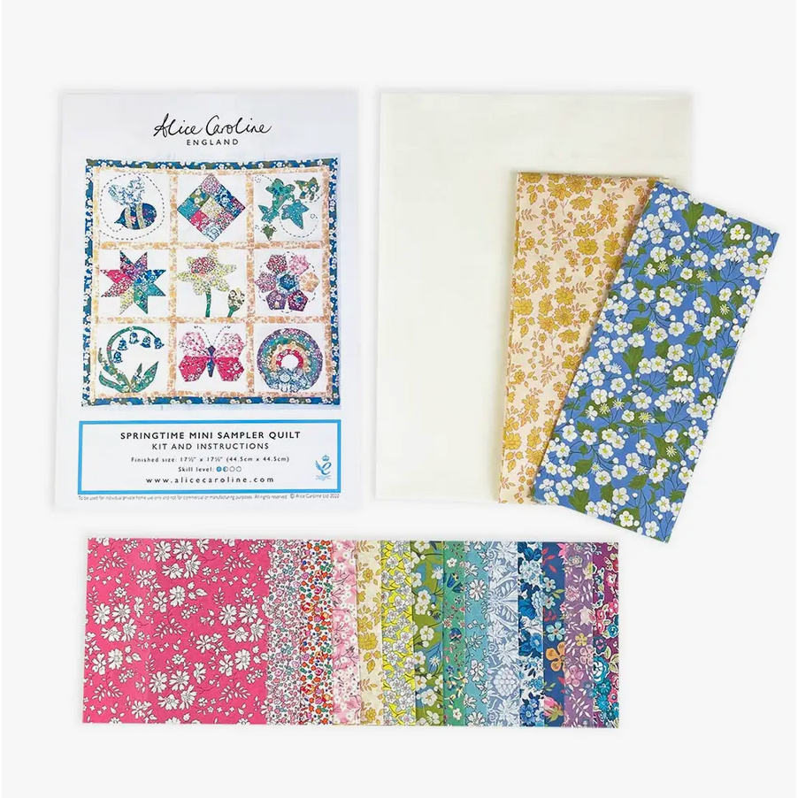 Liberty Fabric ~ Liberty Tana Lawn Springtime Mini Sampler Quilt Kit