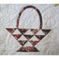 Veronique's Quilt Designs ~ Isabelle ~ Month 10 ~ Block 19 Cherry Tree & Block 20 Small Dahlia, Basket