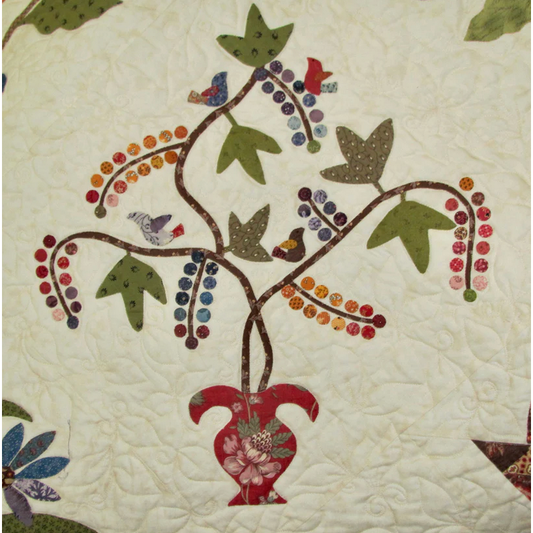 Veronique's Quilt Designs ~ Isabelle ~ Month 5 ~ Block 9 Currants & Block 10 Old Rose