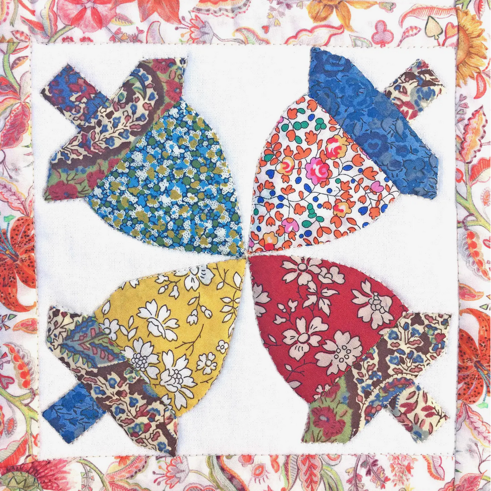 Liberty Fabric ~ Liberty Tana Lawn Autumnal Mini Sampler Quilt Kit