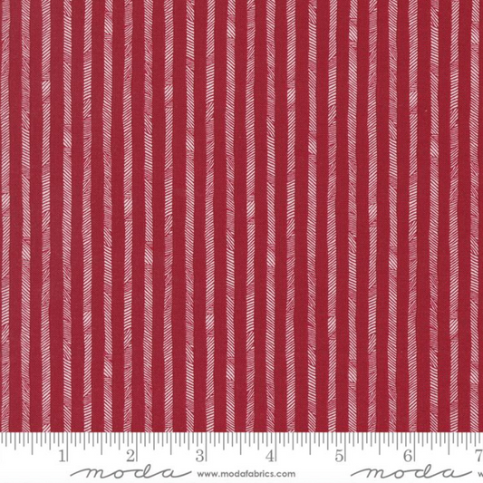 Stateside ~ Bandana Stripes Apple Red 55617 24