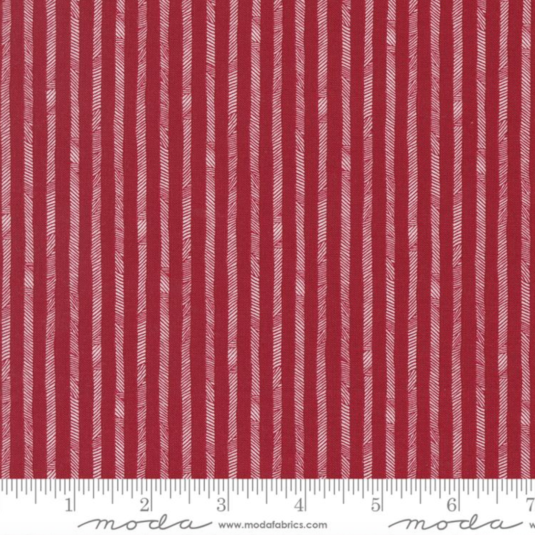 Stateside ~ Bandana Stripes Apple Red 55617 24