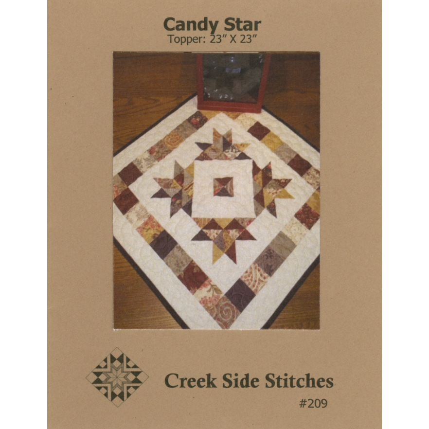 Creek Side Stitches ~ Candy Star Quilt Pattern